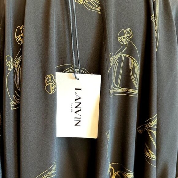 Lanvin Paris Robe/Dress. Size 38 / 6 - Picture 5 of 6